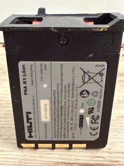 Hilti PSA 81 Li-Ion Battery 7.4V 5200mAh 39Wh (contact info removed) Original