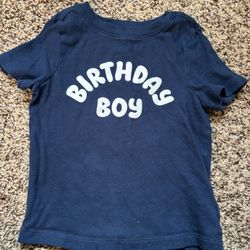 Birthday Boy Toddler Shirt 