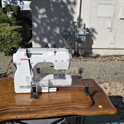 Janome Sewing Machine,white