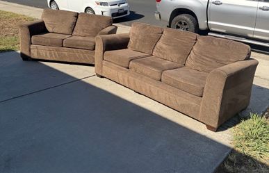 Couch and Loveseat Set