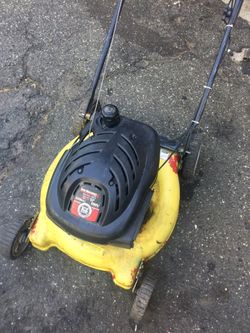 Yard machine push mower