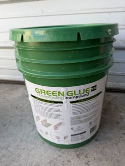 Green Glue Noiseproofing Compound 5-Gallon Bucket