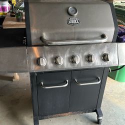 Five burner grill