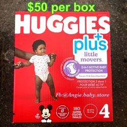 Huggies Little Movers Size 4 Plus