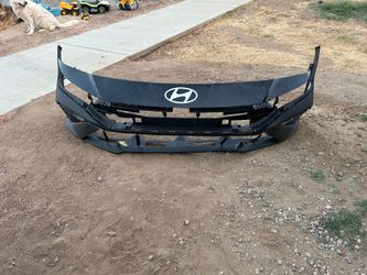 Hyundai elantra 2024 and 2025 front bumper