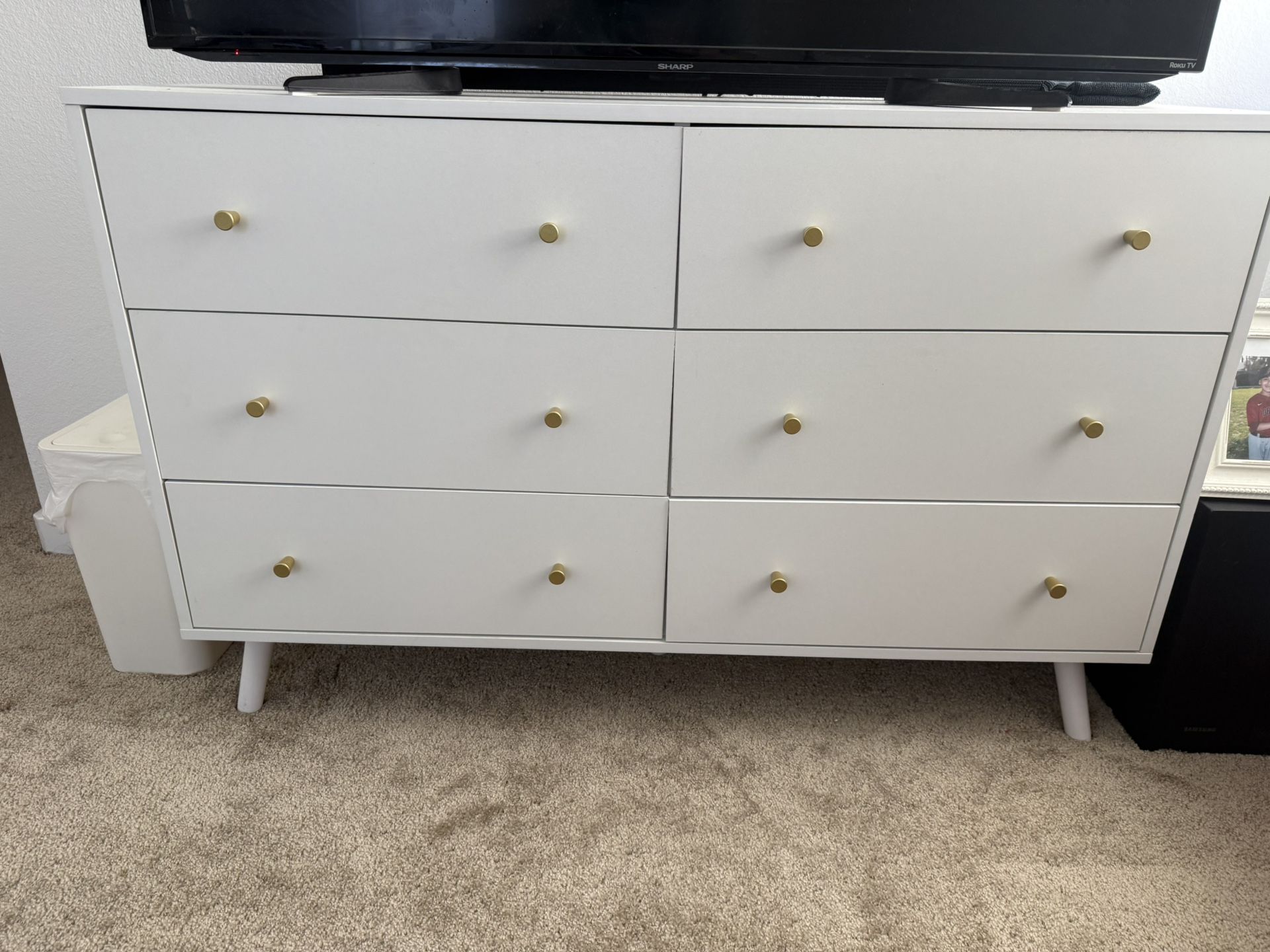 White Dresser
