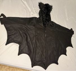 Halloween Costume Bat Hoodie Medium