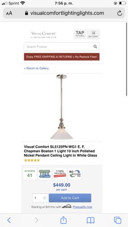 Nickel Pendent Ceiling Lights In White Glass