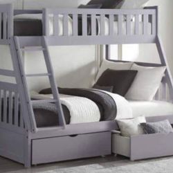 Twin/Full Bunk Bed