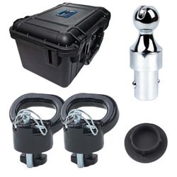 38k Puck System Gooseneck Hitch Kit With Case