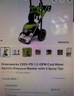 Greenworks 2200-PSI 1.2-GPM Pressure Washer