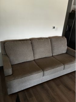 Grey 3-Seat Couch
