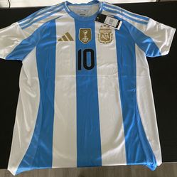 Camiseta Argentina Messi Copa America 2024