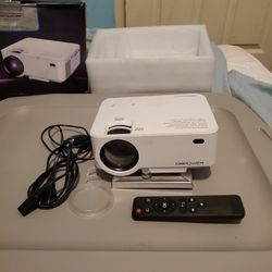 DBPOWER T20 mini projector,  multimedia home theater video projector