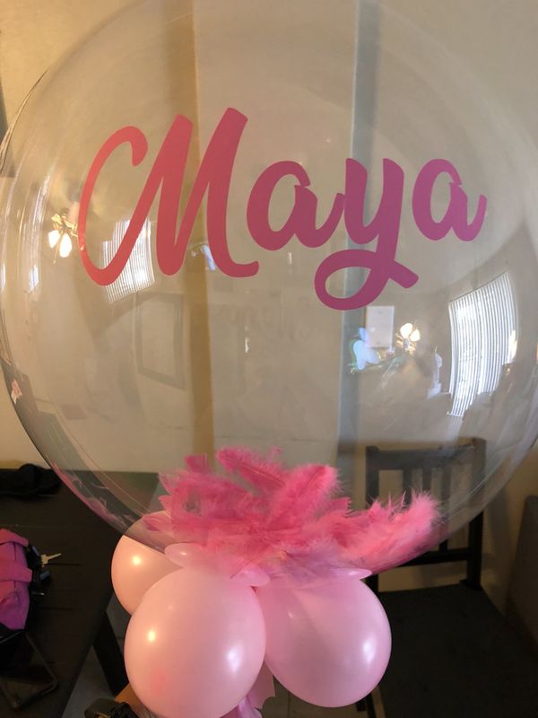 Clear Balloon With Name And Feathers For Sale In Hialeah Fl Offerup Clear Balloon With Name And Feathers For Sale In Hialeah Fl Offerup