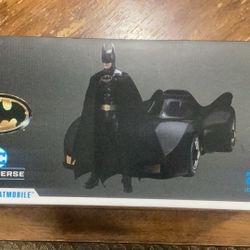 DC Batman And The Batmobile.