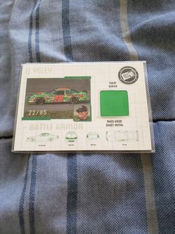 Nascar JJ Yeley Sheetmetal Card #to 55