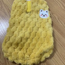 Medium Gold Dog Coat