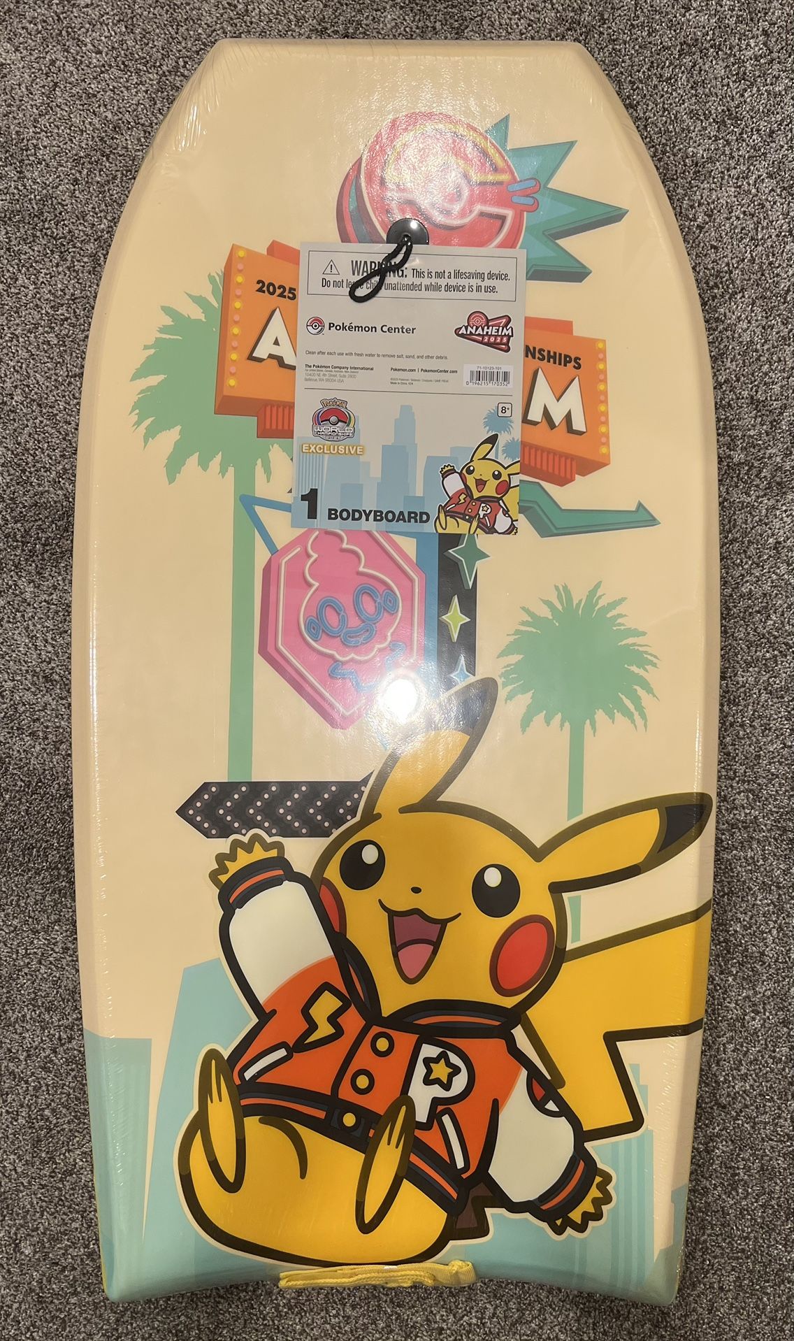 Pokemon Anaheim 2025 Boogie Board