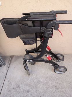F-22 Rollator Walker with Suspension