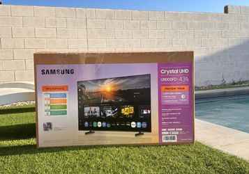 43” Samsung smart 4k led Uhd tv