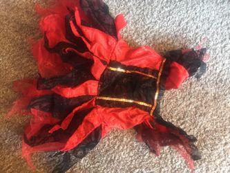 Baby girl pirate costume