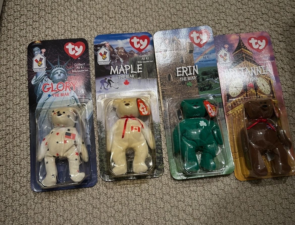 Vintage And Rare Beanie Babies