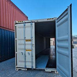 NEW Double Ended Door 40ft High Cube One Trip Shipping Containers For Sale