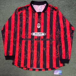 Nike black and red longsleeve jersey
