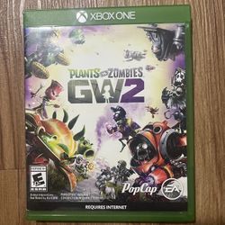 Plants vs Zombies GW2 xbox 360 game
