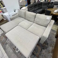 Light Fabric Sofa Bed