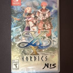 Ys X Nordics Deluxe Edition BRAND NEW