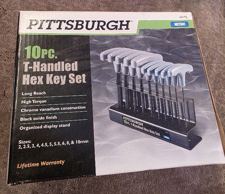 T-Handled Hex Key Set