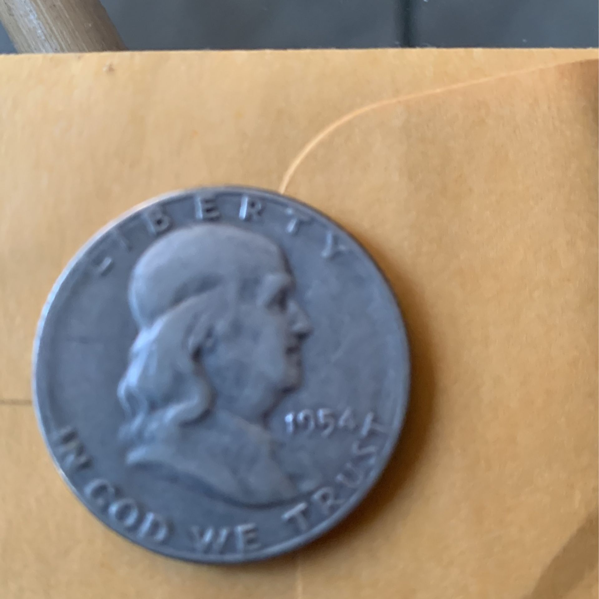 1054-S Franklin Half Dollar