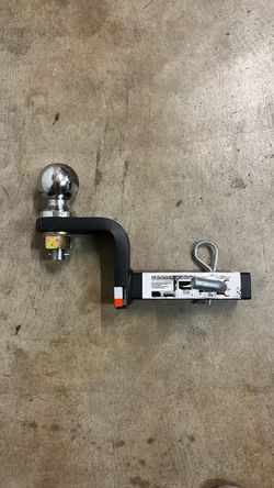 Trailer Hitch Ball Mount with Pin