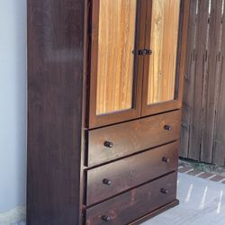 Solid Wood Wardrobe Closet 