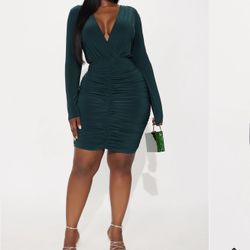 Hunter Green Dress 