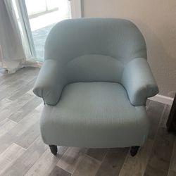 Light Blue Sofa Chair 