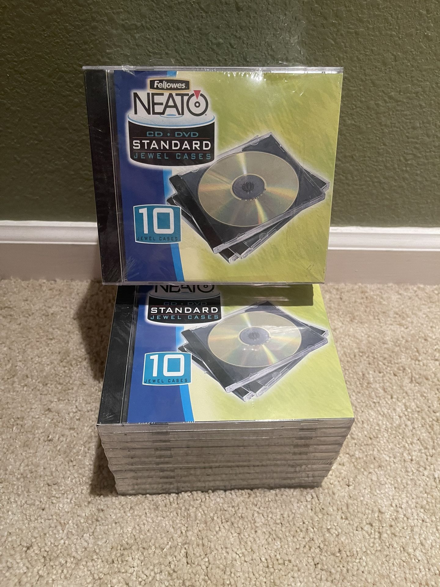 CD/DVD Jewel Cases New 20