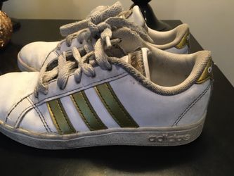 Girls ADIDAS LEATHER shoes
