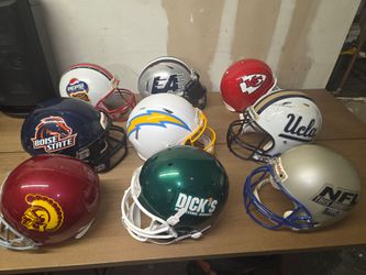 Football helmets