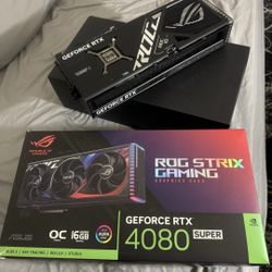 ASUS Rog Strix Geforce RTX 408O
Super OC Graphics Card 