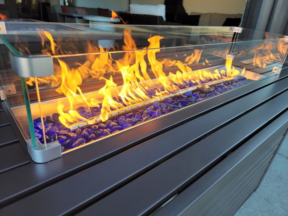 New Outdoor Patio Furniture Fire Pit Heater Propane  Bbq