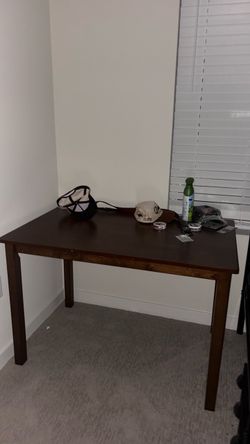 Table and 4 chairs