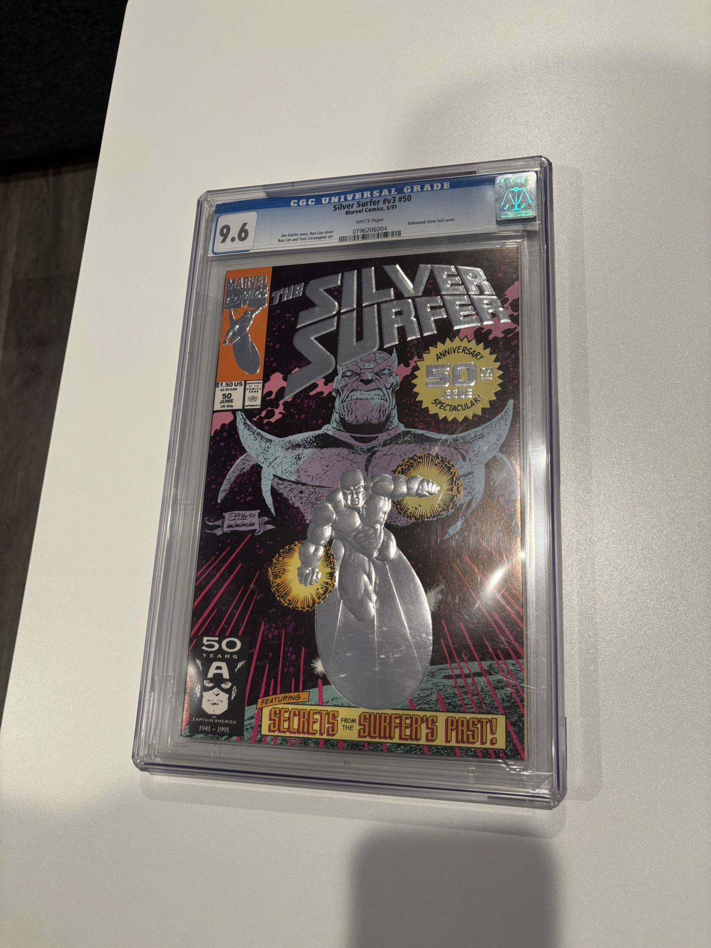 Silver Surfer V3 #50 CGC 9.6