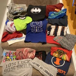 21 Shirts Including Reebok Jersey