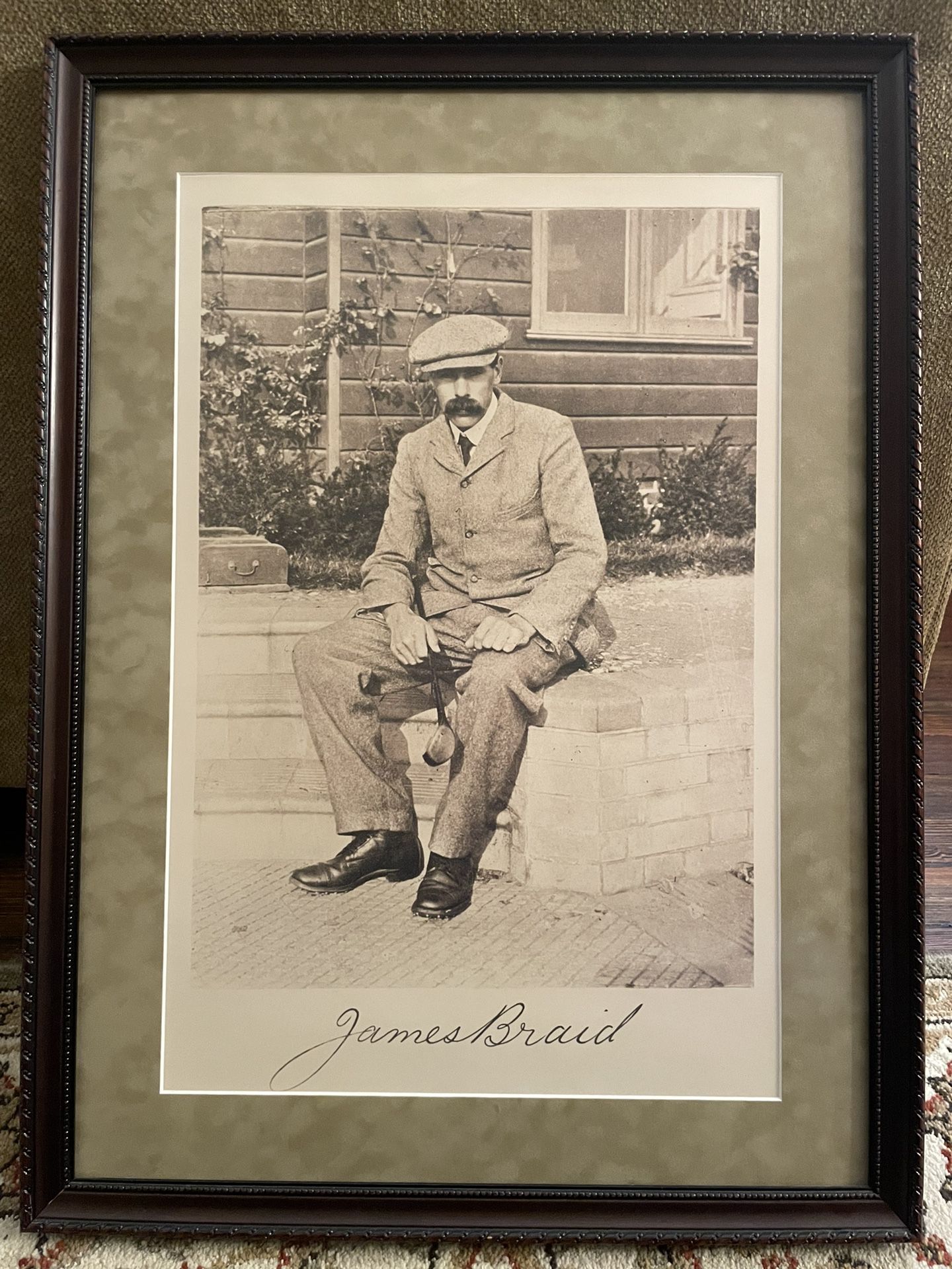 Framed Picture of James Braid