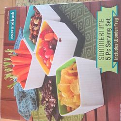 5 PCs SERVING SET