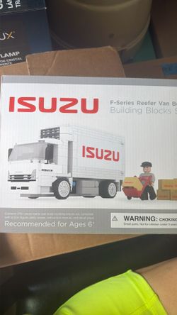 Lego like brick toy first gear Isuzu 90–0577 building block set Lego like brick toy first gear Isuzu 90–0577 building block set