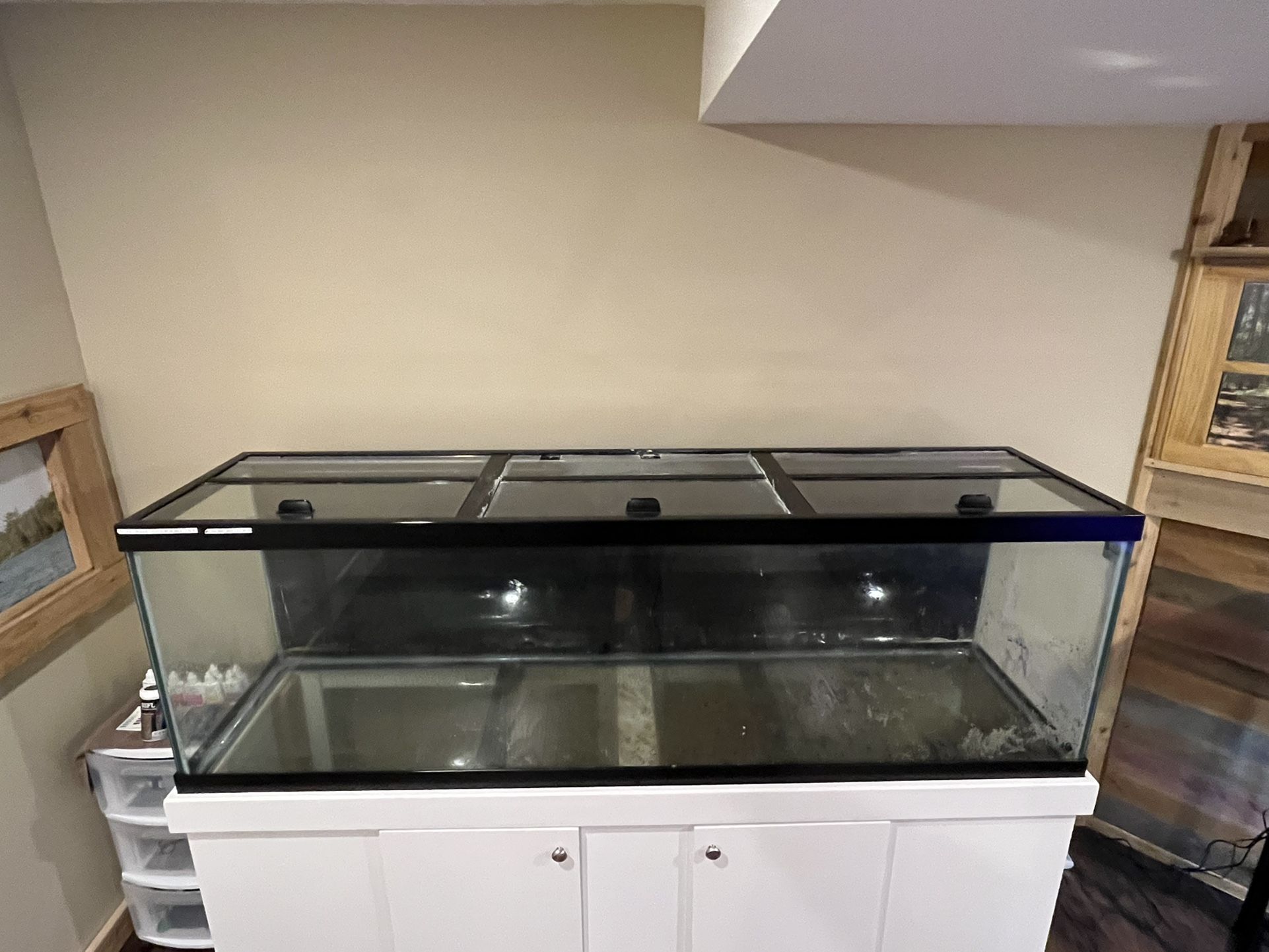 125 Gallon Aquarium With Stand And Canopy